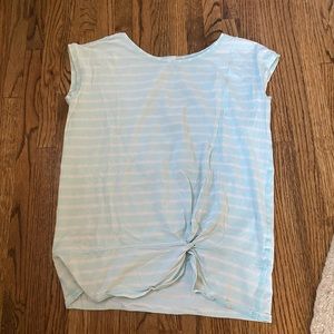 Mint ivivva knot top!